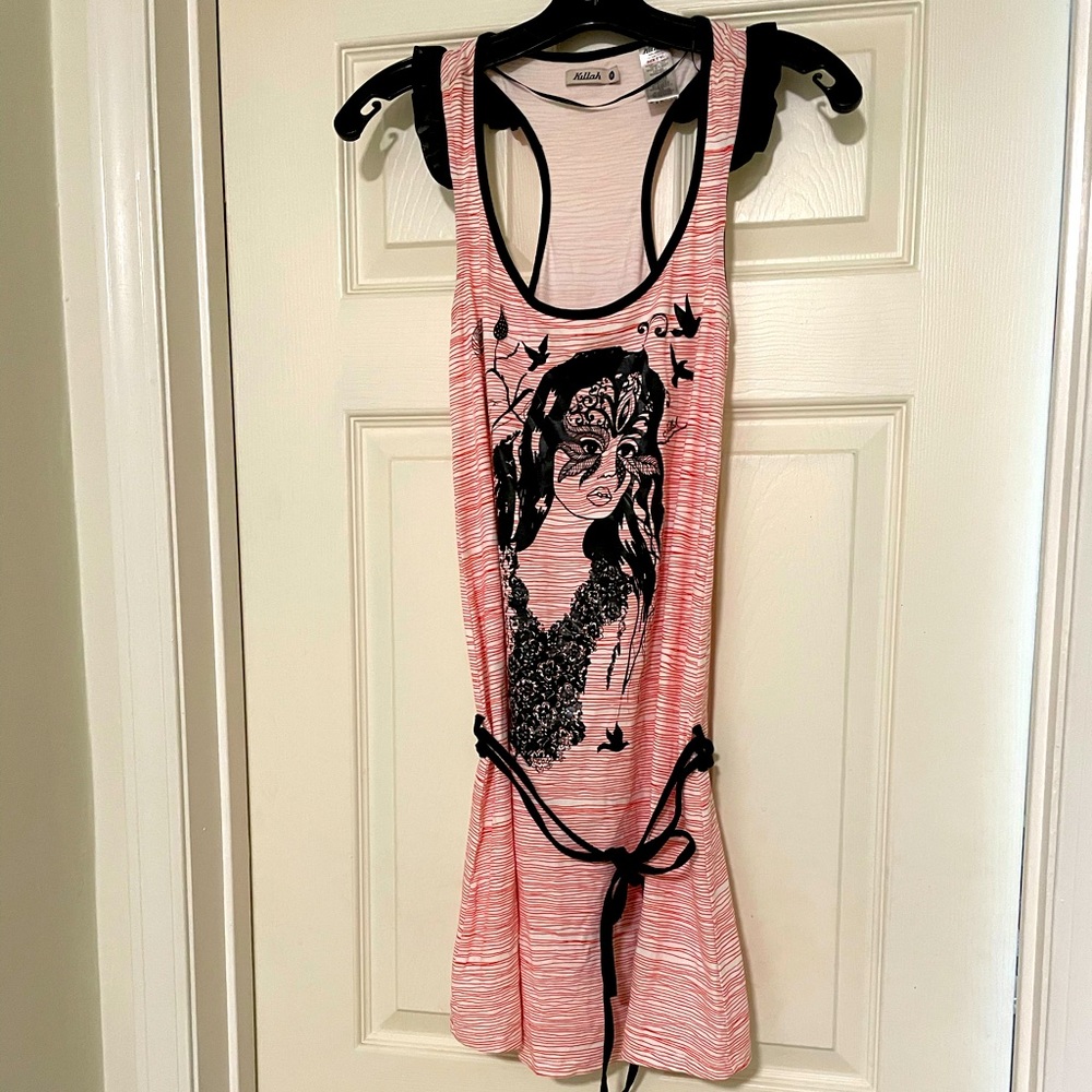 Killah tank dress with unique print